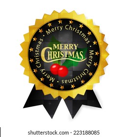 Christmas medal frame