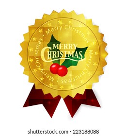 Christmas medal frame