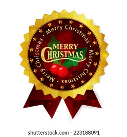 Christmas medal frame