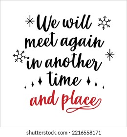 Christmas Memorial fashionable and beautiful typography 21