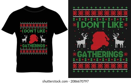 Christmas merry funny t shirt design