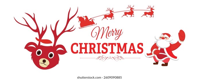 Christmas minimalist geometric elements set. vector illustration. Eps 10