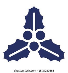 
Christmas, mistletoe Isolated Vector icon which can easily modify or edit
