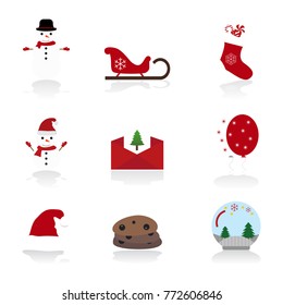 Christmas Mix Icon Set.