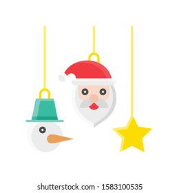 Christmas mobile vector, Christmas day related flat icon