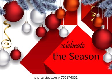 Christmas modern background
