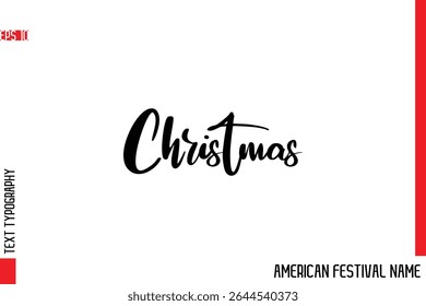 Christmas Modern Typescript Text Trendy Inspirational Caption