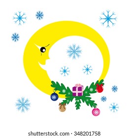 Christmas moon