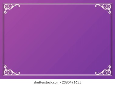 Christmas motif frame design set. Gorgeous and elegant design material
