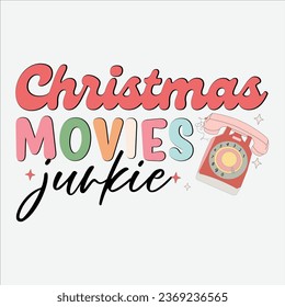  Christmas Movies Junkie, santa, xmas, true crime, documentaries, murder, crime junkie, reindeer, christmas movies, killer, slayin,