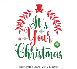 It's A Christmas Movies SVG, Santa SVG, Funny Christmas Svg, Christmas Shirt, Christmas SVG, 