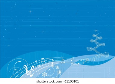 Christmas Music Background