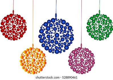 Christmas nano balls