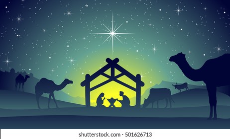 Christmas Nativity Scene