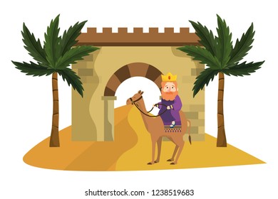 christmas nativity scene cartoon