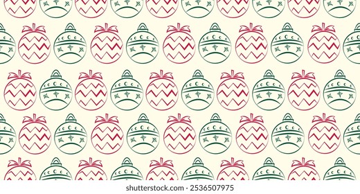 Christmas neon seamless pattern, can be used for fabric, textile, apparel, wrapping paper, covers, banners, interior decoration, abstract background.