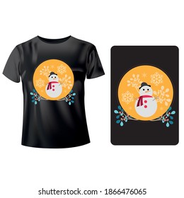 christmas new tshirt design with vector