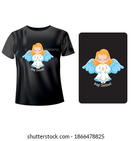 Diseño navideño de camisetas nuevas con vector3
