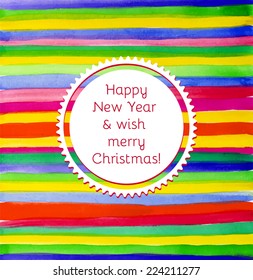 Christmas or new year