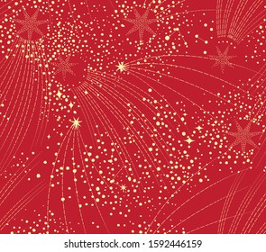 Christmas and new year abstract background in 2 colors