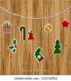Christmas and New Year background