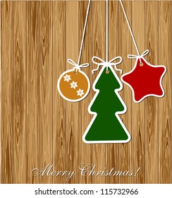 Christmas and New Year background
