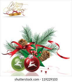 Christmas and New Year background