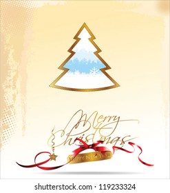 Christmas and New Year background