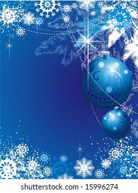 Christmas and New Year background