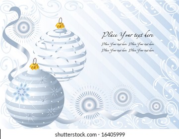 Christmas and New Year background