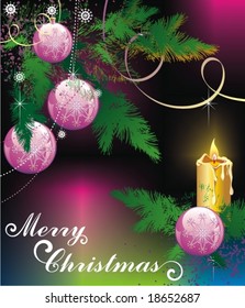 Christmas and New Year background