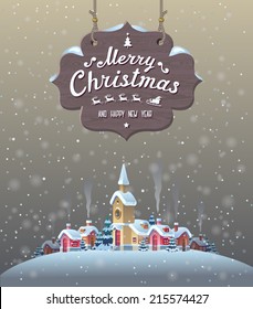 Christmas and new year background