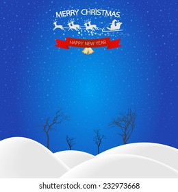 christmas and new year background