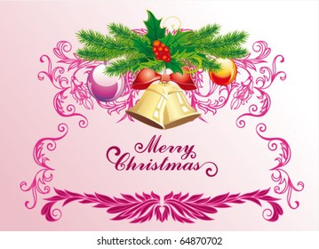 Christmas and New Year background