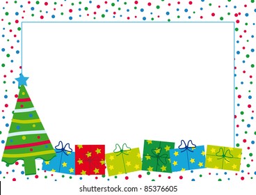 Christmas and New Year background