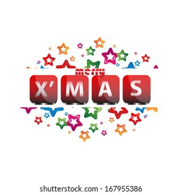 Christmas and New Year background Design