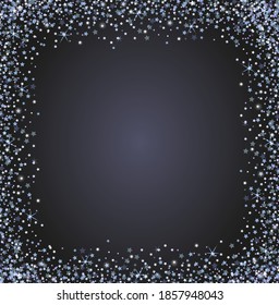 Christmas and New Year background with glitter of stars