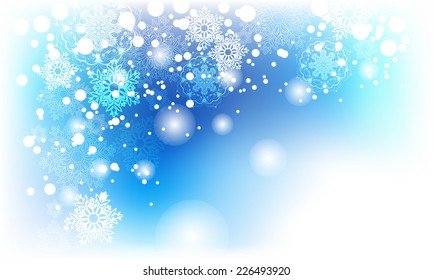 Christmas and New Year background with place for your text