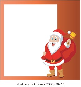 Christmas and New Year background. santa claus .Greeting cards, banners, posters