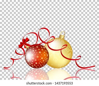 Antecedentes de Navidad y Año Nuevo. Ilustración vectorial. EPS 10 con transparencia.