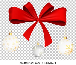 Christmas and New Year background. Vector illustration. EPS 10 with transparency.