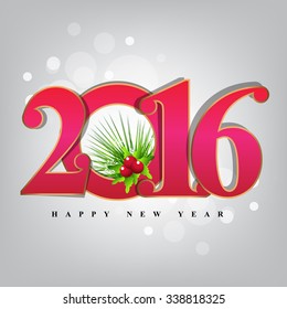 Christmas, New year background, vector illustration