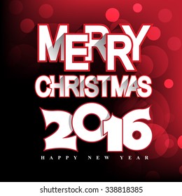 Christmas, New year background, vector illustration
