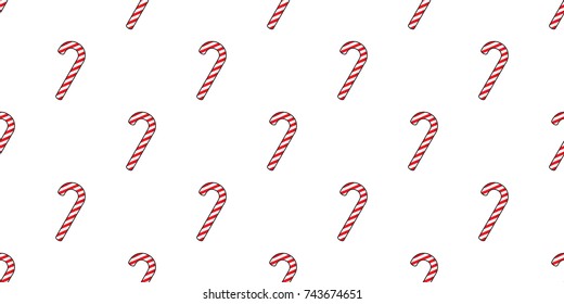  Christmas New year Candy canes Lollipop seamless pattern vector wallpaper background