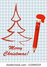 Christmas and New Year card