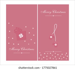 Christmas and New Year Card Pattern
