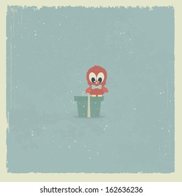 Christmas and New Year card .  Vector, EPS 8.