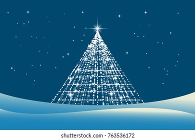 Christmas and New Year cards emblazoned with Christmas trees and stars.