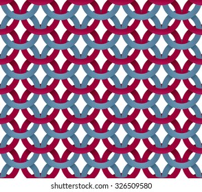 Christmas and New Year Circle and ring Seamless Pattern. Vector abstract  Background. Regular Texture