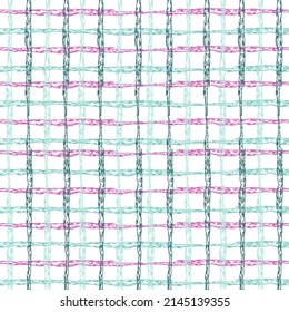 Christmas and New year concept. Tartan traditional checkered british fabric seamless pattern. Aztec style.